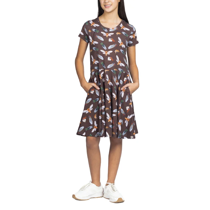 Cicadas Kids Twirl Dress