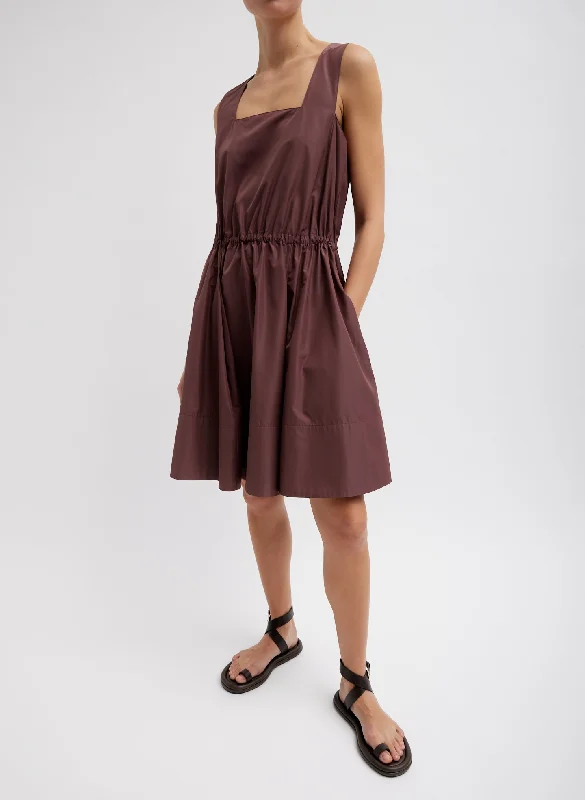 Italian Sporty Nylon Short Tank Dress