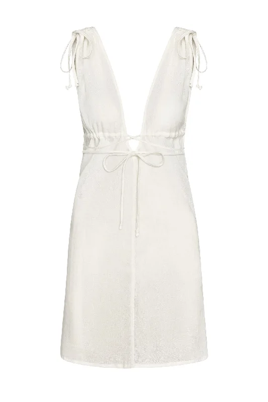 Mallorca Mini Dress - Ivory