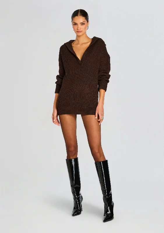 Shy Oversized Sweater Dress