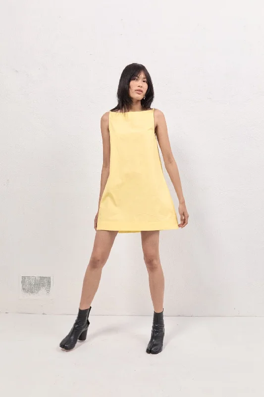 Tulli Mini Dress Lemon