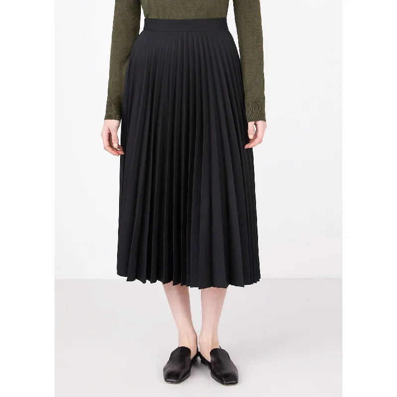 Pleated Skirt | Women | Black