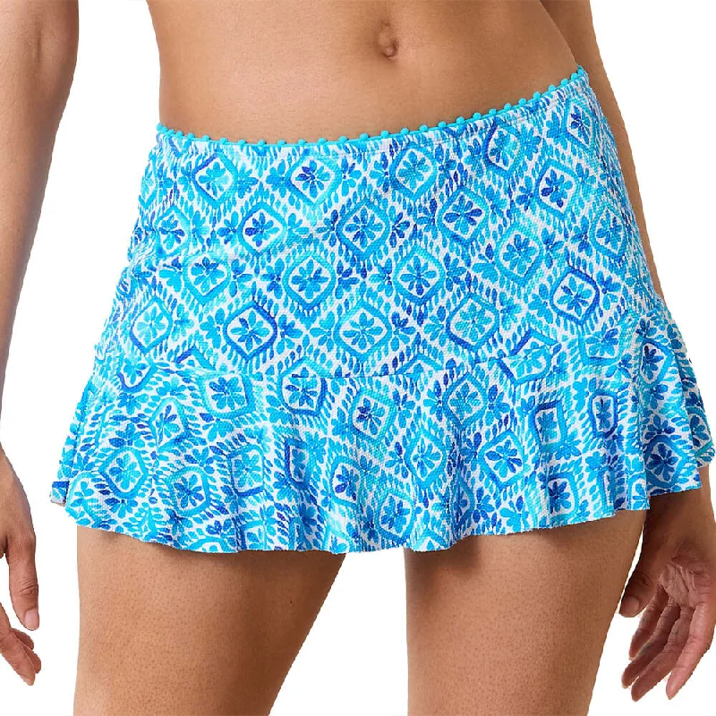 Tommy Bahama Island Cays Shell Skirted Bottom - True Turquoise*